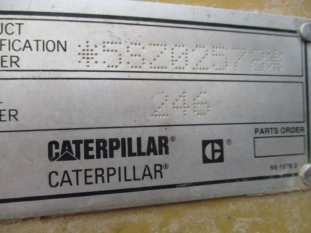 2001 Caterpillar 246 Skid Steer Loader