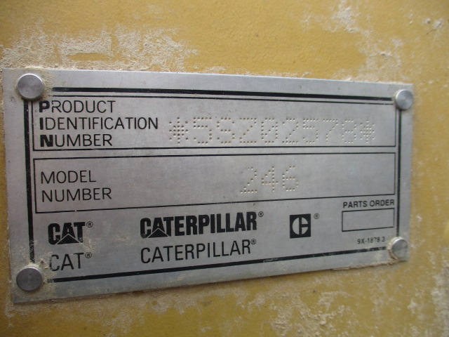 2001 Caterpillar 246 Skid Steer Loader