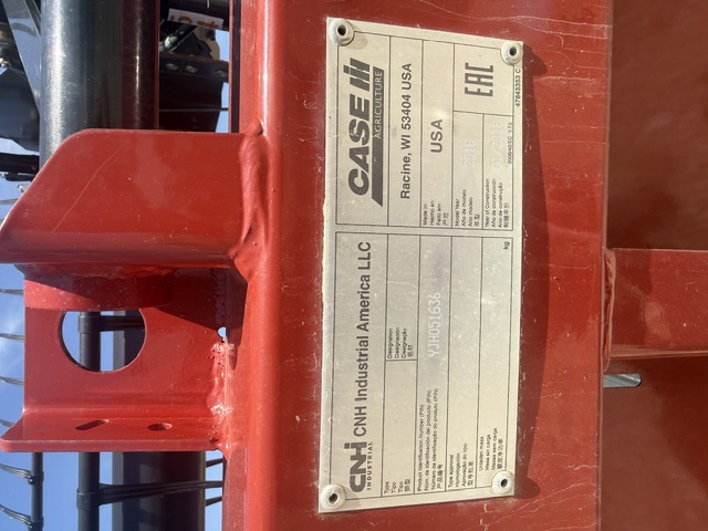 2018 Case IH 3162-35 Header Draper Flex