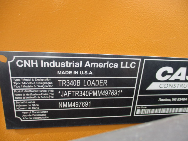 2021 Case TR340B Compact Track Loader