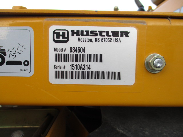 2016 Hustler Excel RAPTOR 54" Mower/Zero Turn