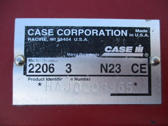 2004 Case IH 2206 Header Corn Head