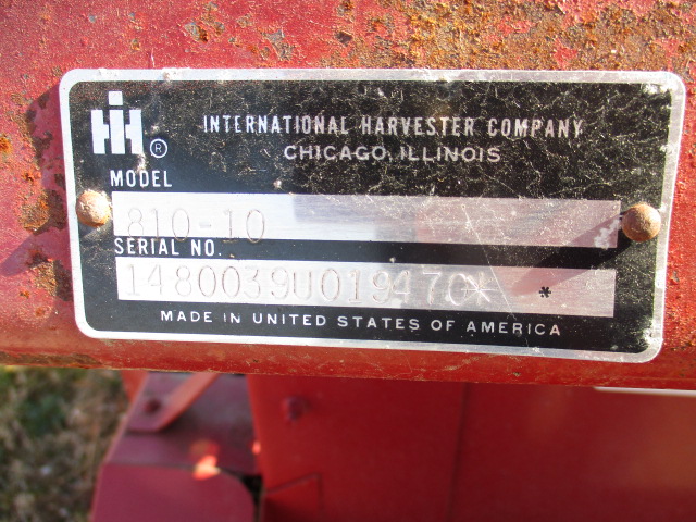 Case IH 810 Header Grain