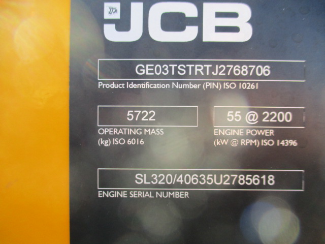 2018 JCB 3TS-8T Compact Track Loader