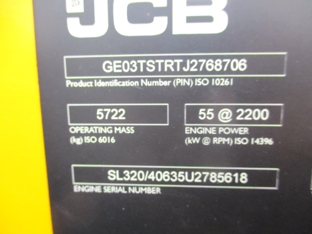 2018 JCB 3TS-8T Compact Track Loader