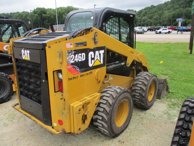 2017 Caterpillar 246D Skid Steer Loader