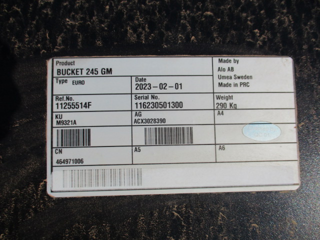 2024 Case IH 84" Bucket