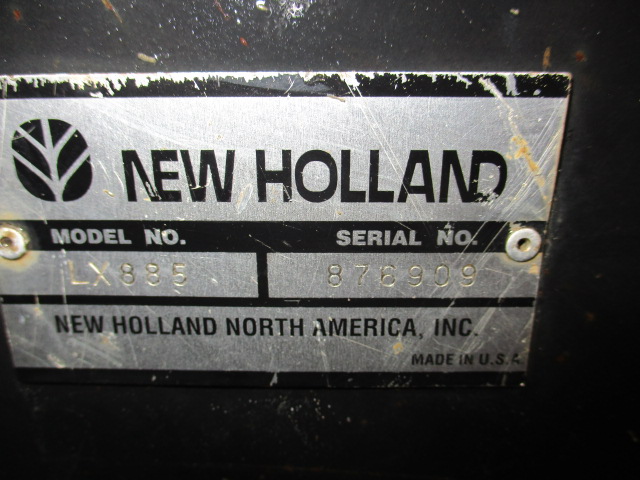 1995 New Holland LX885 Skid Steer Loader