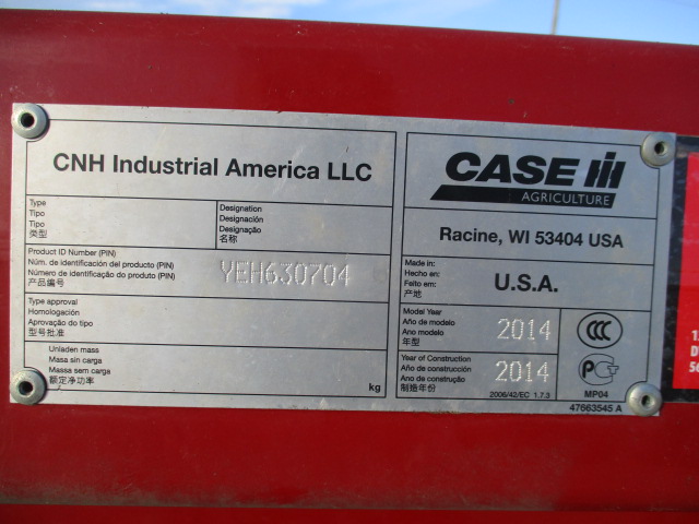 2014 Case IH 4408 Header Corn Head