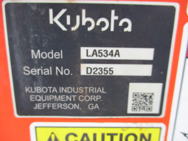 2019 Kubota B2650 Tractor