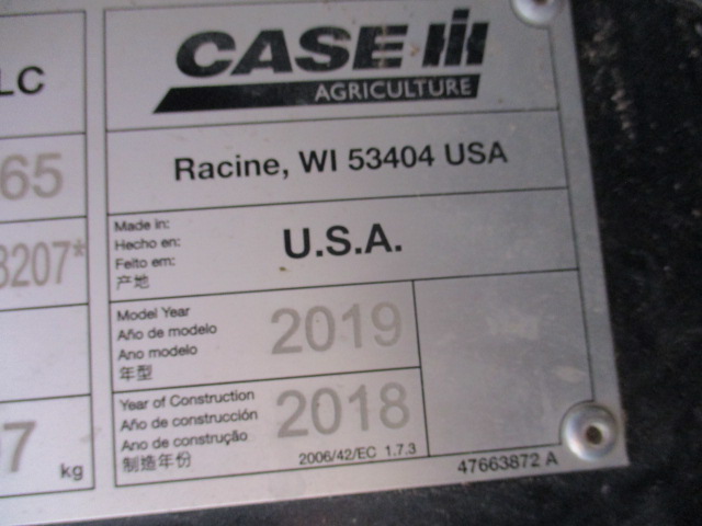 2019 Case IH RB565 Baler/Round