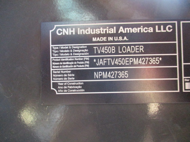 2023 Case TV450B T4 FINAL Compact Track Loader