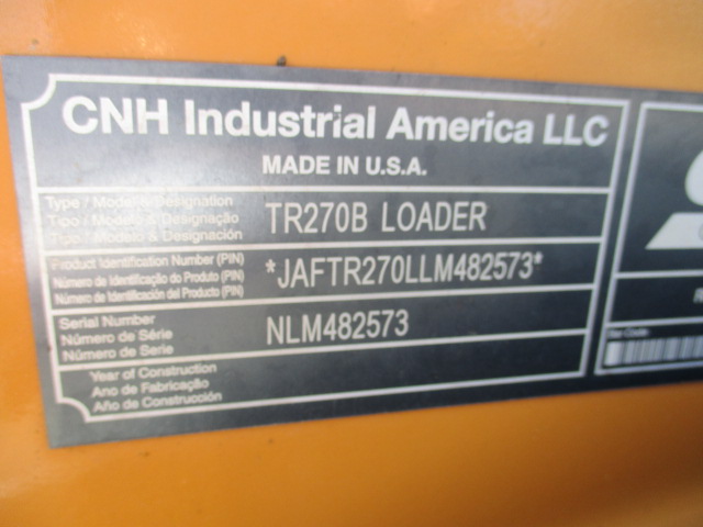 2020 Case TR270B Compact Track Loader