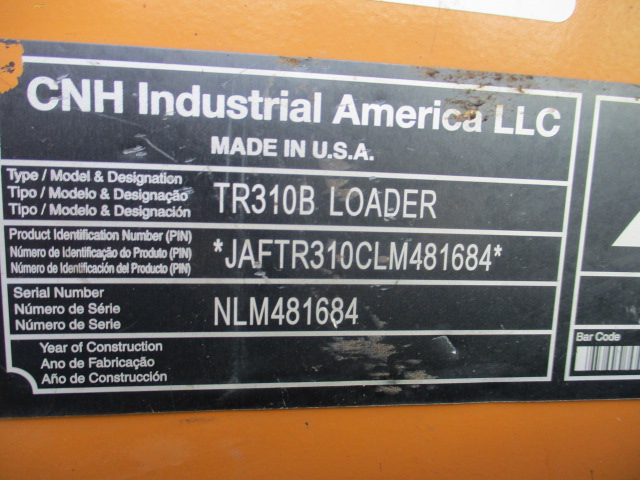 2020 Case TR310B Compact Track Loader