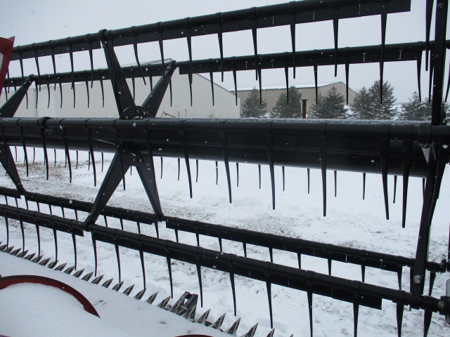 2004 Case IH 1020-25F Header Combine