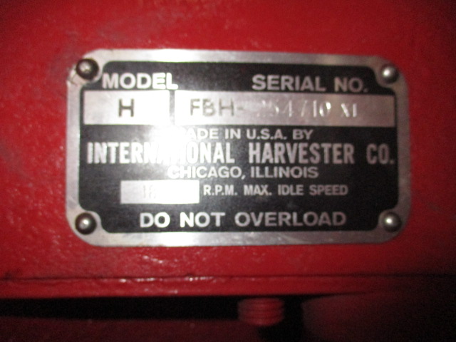 1947 Farmall Farmall H Tractor
