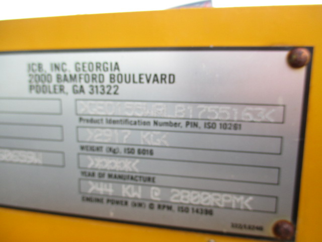 2012 JCB 155 WLRB Skid Steer Loader