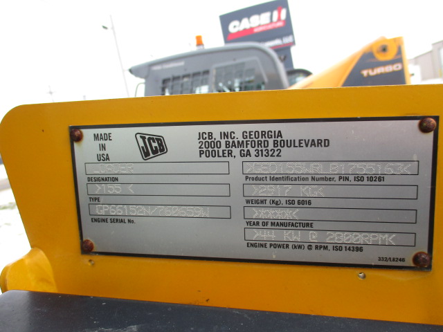 2012 JCB 155 WLRB Skid Steer Loader