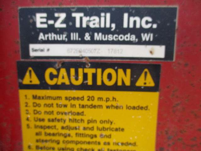 2013 E-Z Trail E-Z 672 Header Transport