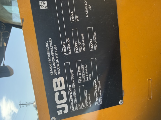 2023 JCB 270 Skid Steer Loader