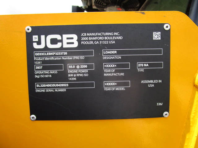 2023 JCB 270 Skid Steer Loader