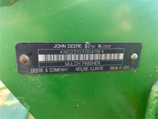 2009 John Deere 2310 Mulch Finisher