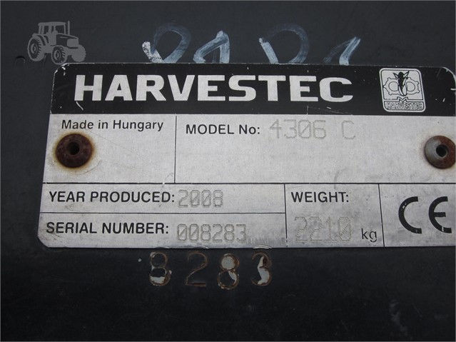 2008 Harvestec 4306C Header Corn Head