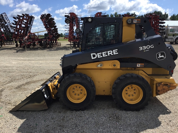 2018 John Deere 330G Skid Steer Loader