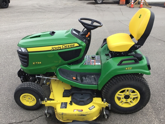 2021 John Deere X734 Garden Tractor