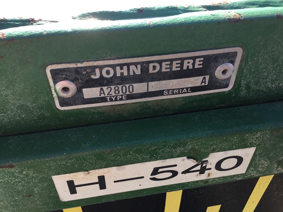 John Deere 2800 Plow