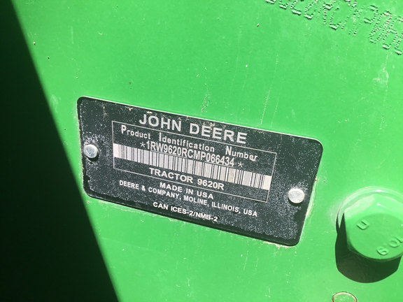 2021 John Deere 9620R Tractor 4WD