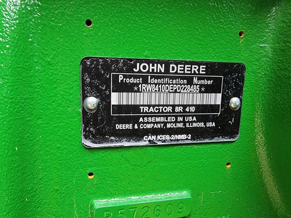 2023 John Deere 8R 410 Tractor