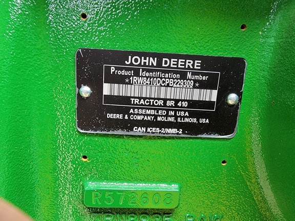 2023 John Deere 8R 410 Tractor