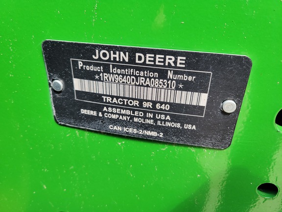 2024 John Deere 9R 640 Tractor 4WD
