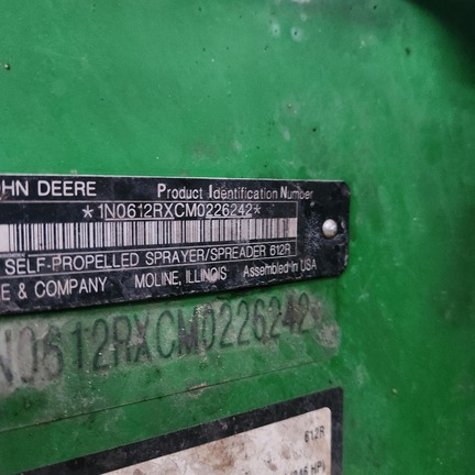 2022 John Deere 612R Sprayer/High Clearance