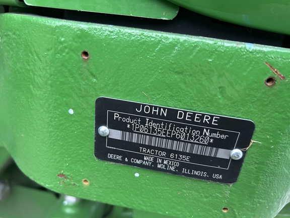 2023 John Deere 6135E Tractor