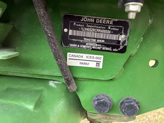 2024 John Deere 4052R Tractor Compact