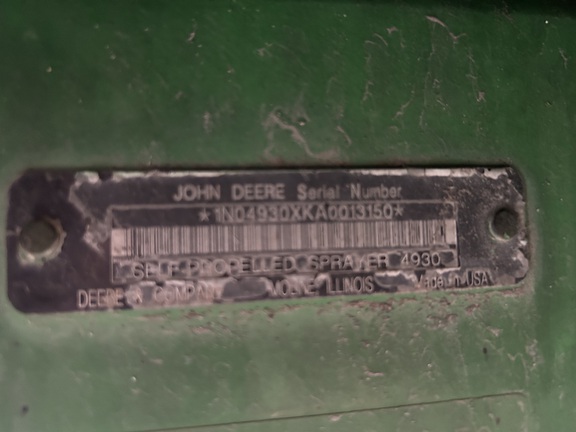 2011 John Deere 4930 Sprayer/High Clearance