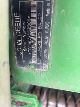 2004 John Deere 567 Baler/Round
