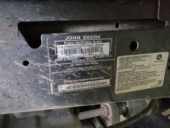2014 John Deere XUV 825i Power Steering ATV