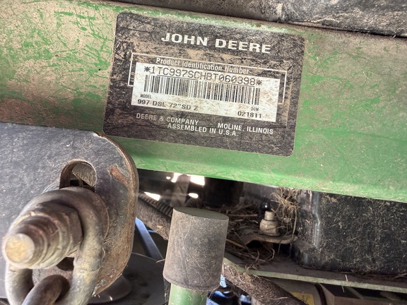 2011 John Deere 997 Mower/Zero Turn