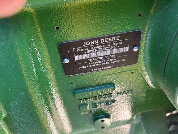 2025 John Deere 8R 340 Tractor