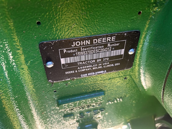 2025 John Deere 8R 370 Tractor