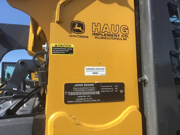 2023 John Deere 325G Compact Track Loader