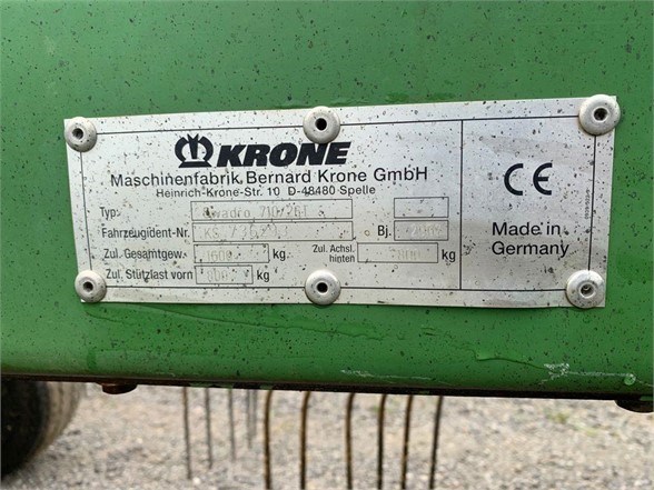 2007 Krone SWADRO 710/26T Rake/Hay