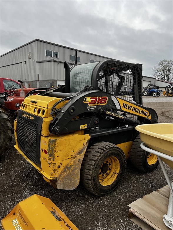 2021 New Holland L318 Skid Steer Loader