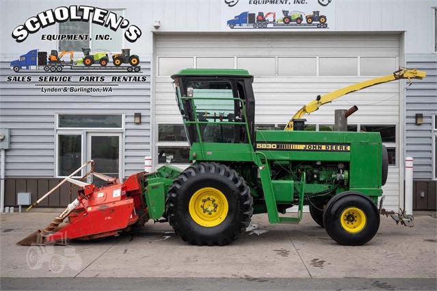 1991 John Deere 5830 Forage Harvester