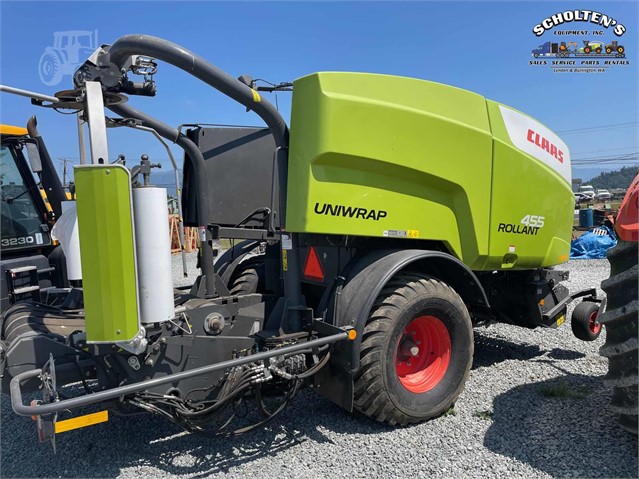 2019 CLAAS 455UNIWRAP Baler/Round