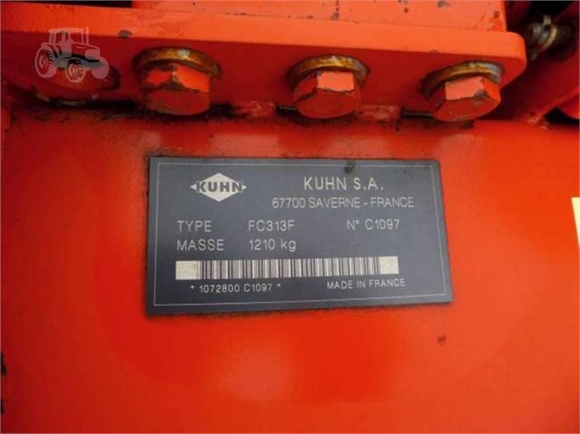 2000 Kuhn FC883 Mower Conditioner