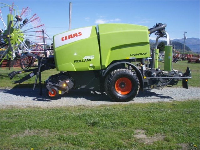 2013 CLAAS ROLLANT 455 UNIWRAP Baler/Round